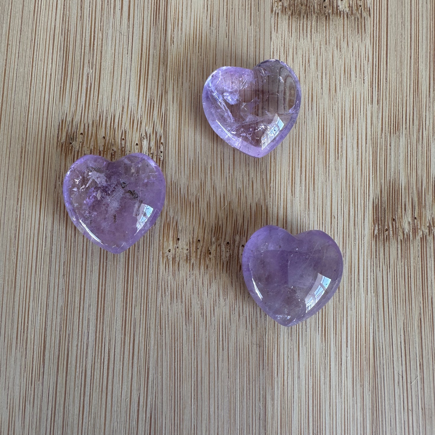 Amethyst Heart: Serenity and Balance