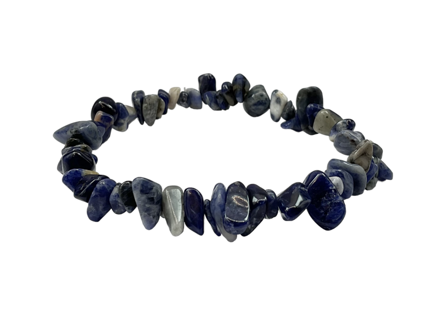 Sodalite Chip Bracelet (Reiki charged)