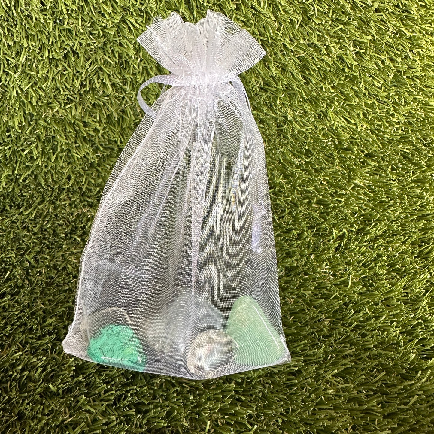 Health and Wellbeing Crystal Kit in Organza Bag