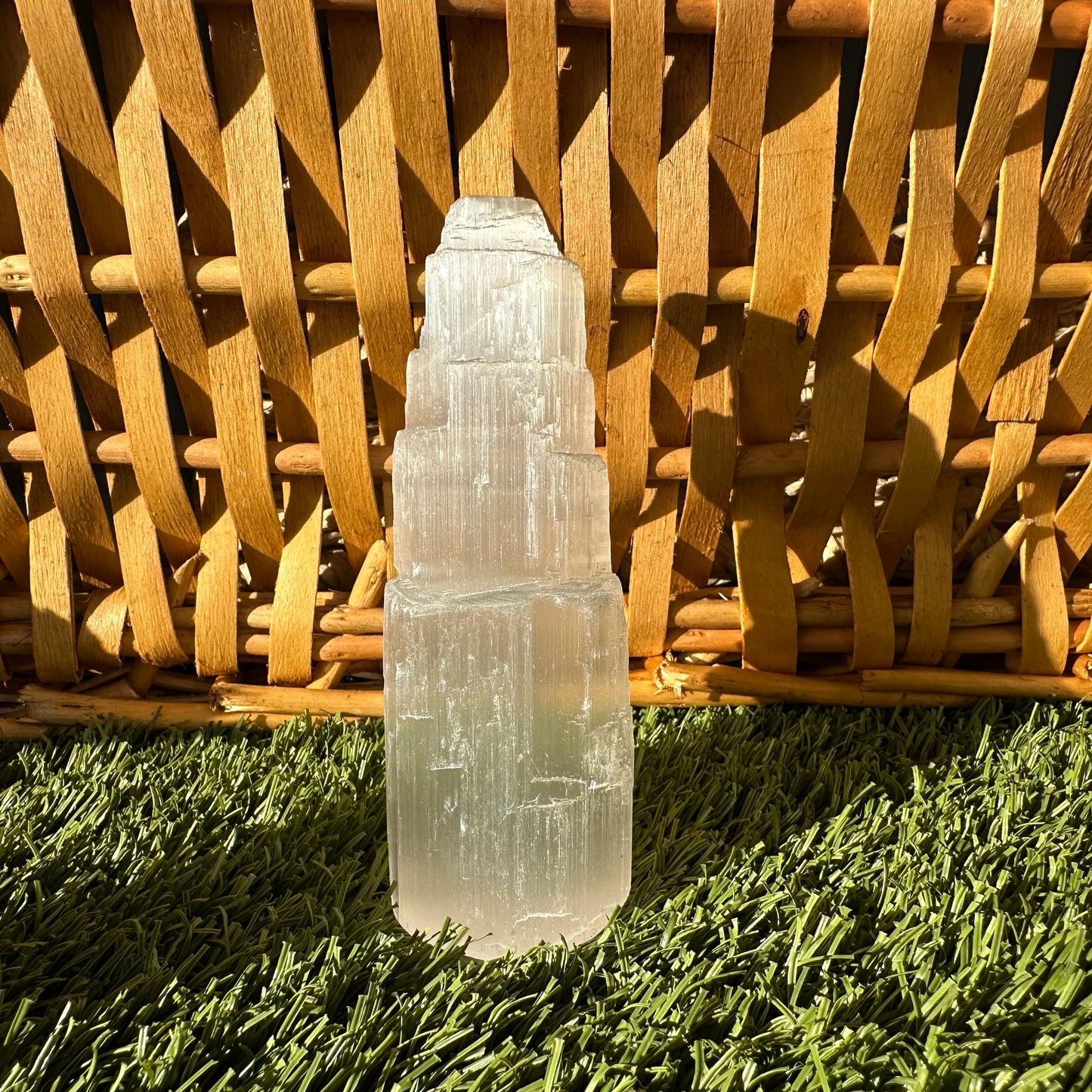 Celestial Selenite Tower