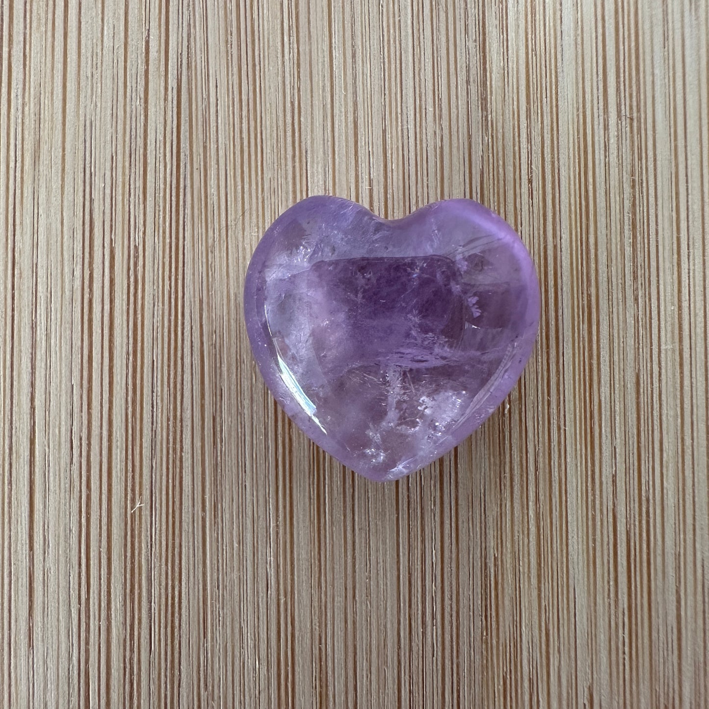 Amethyst Heart: Serenity and Balance