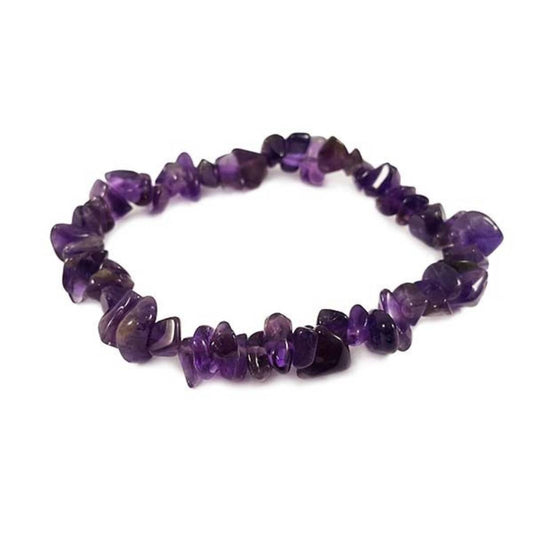 Amethyst Chip Bracelet (Reiki charged)