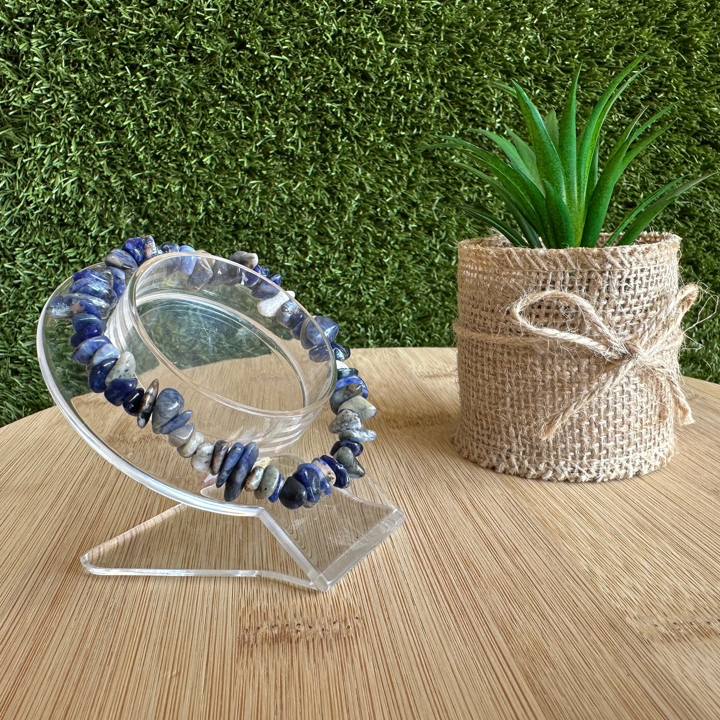 Harmony Sodalite Chip Bracelet