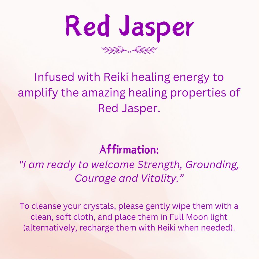 Empower Your Spirit with Red Jasper Chip Bracelet