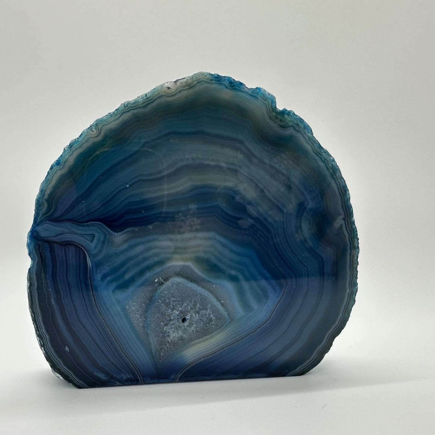 Agate Ends - Blue (Reiki charged)