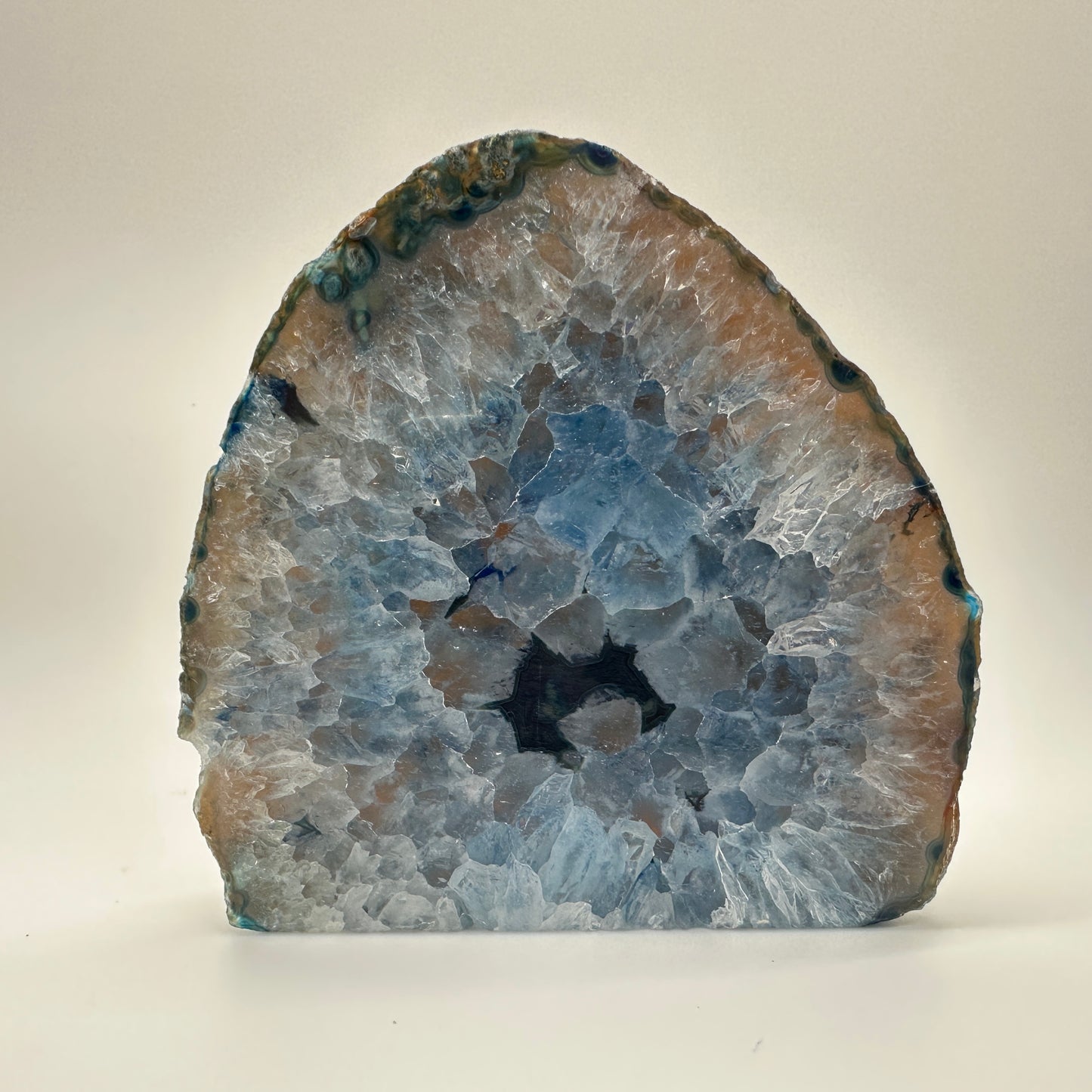 Agate Ends - Blue (Reiki charged)