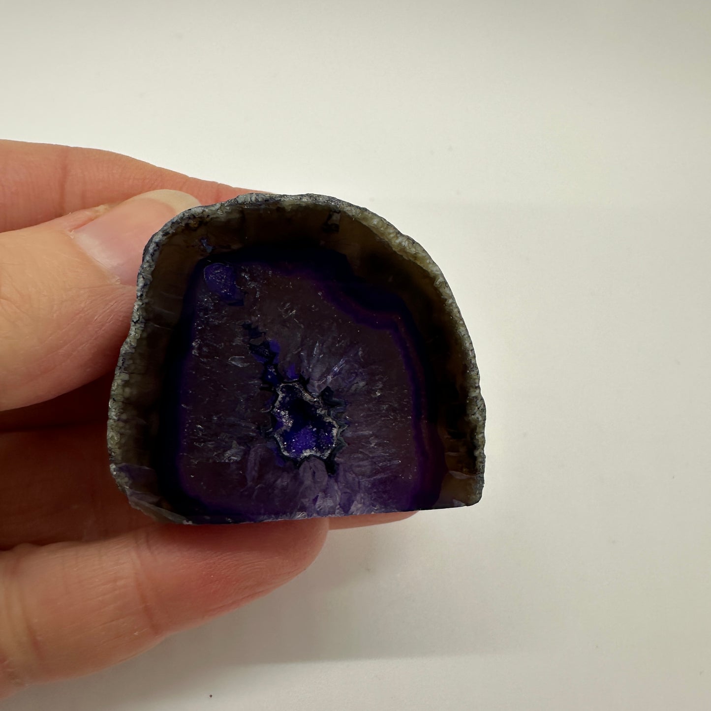 Enchanting Purple Agate Geodes