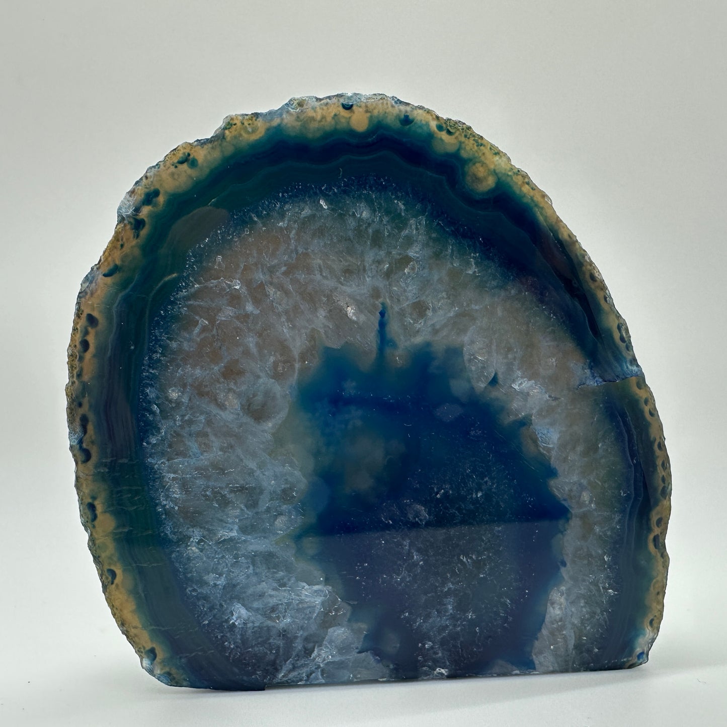 Agate Ends - Blue (Reiki charged)