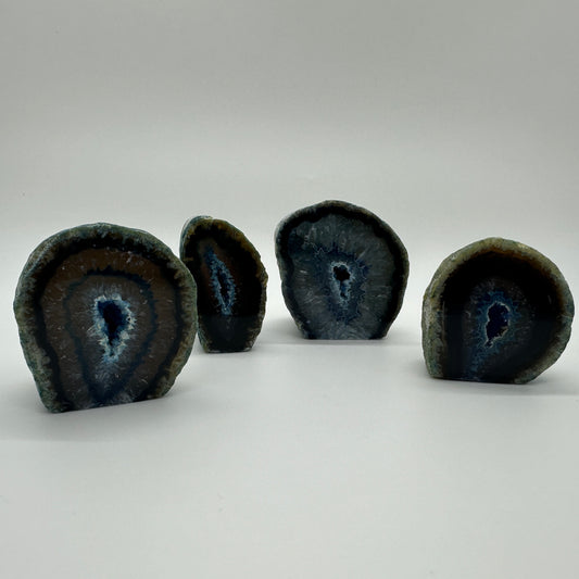 Agate Geodes - Blue