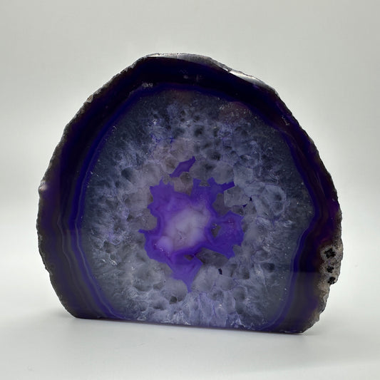 Agate Ends - Purple (Reiki charged)