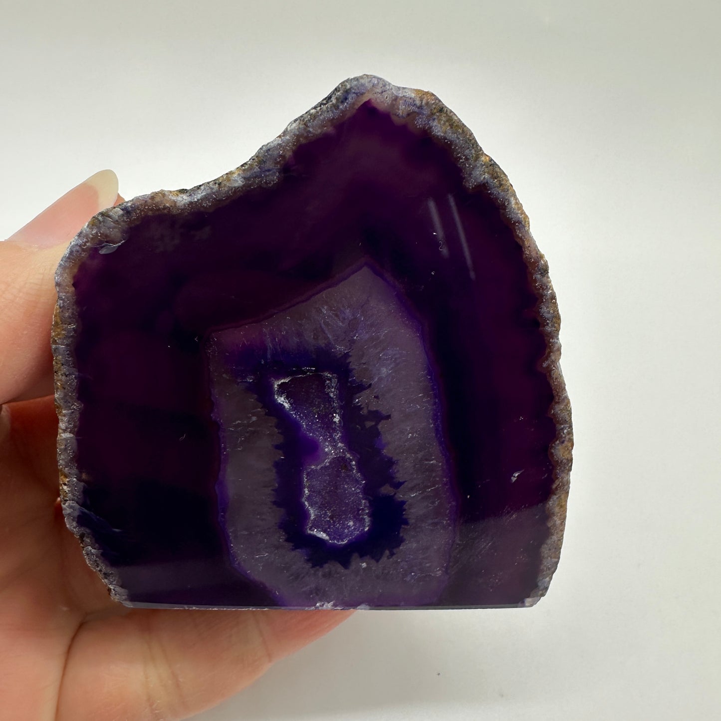 Enchanting Purple Agate Geodes