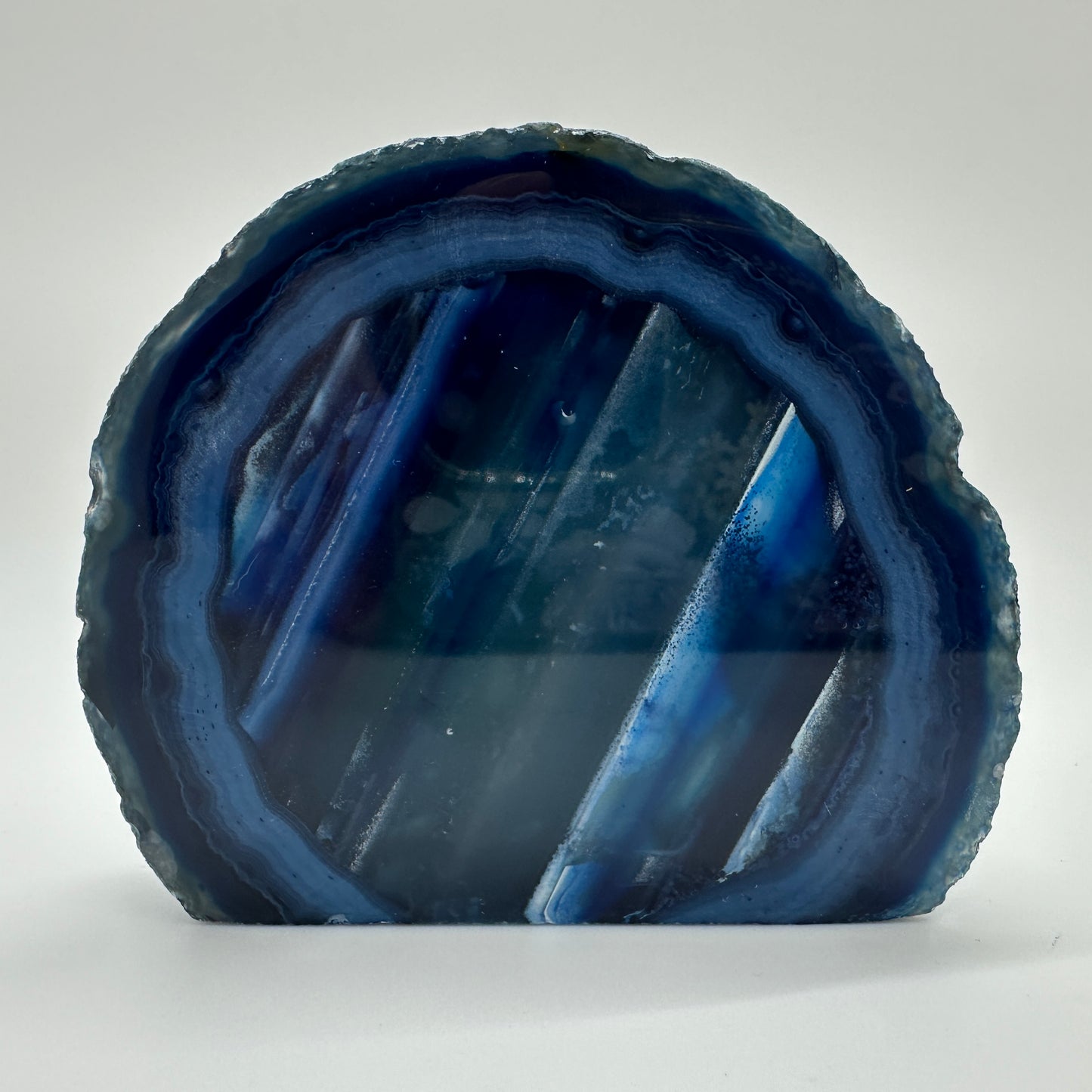 Agate Ends - Blue (Reiki charged)