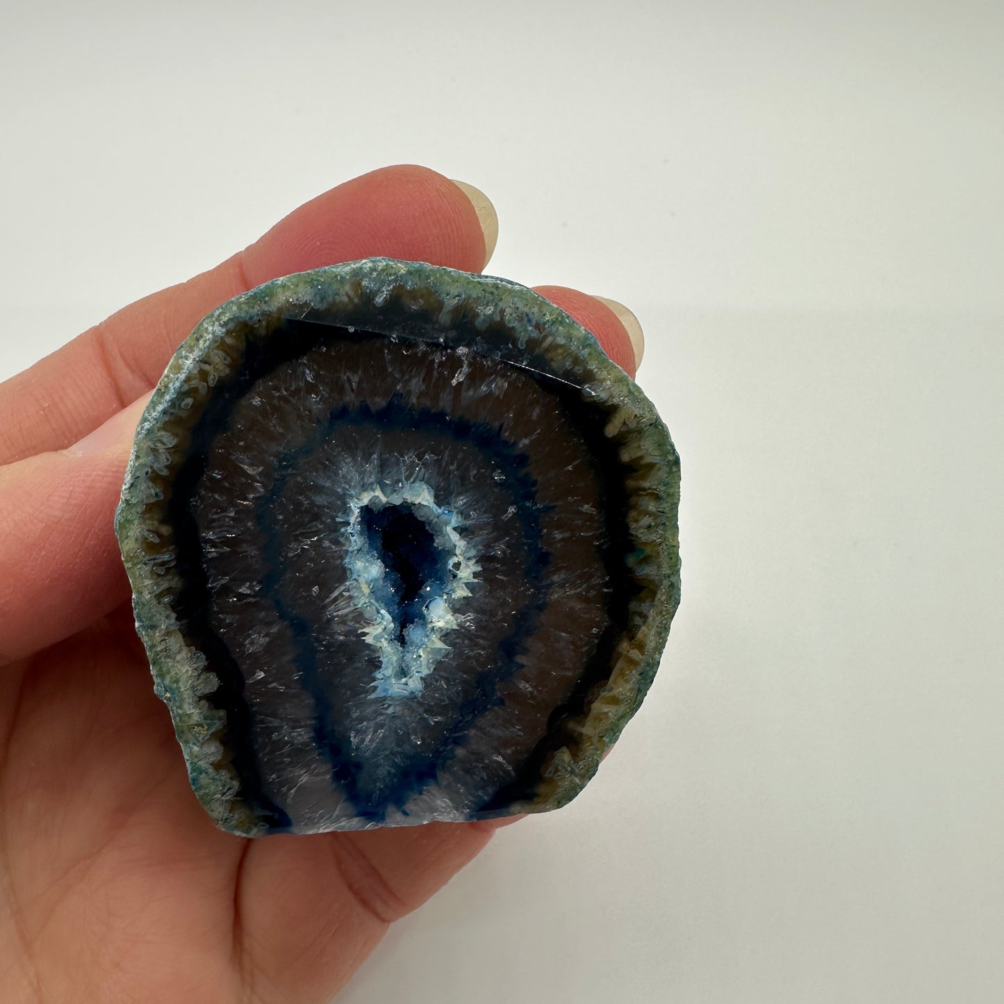 Enchanting Blue Agate Geodes