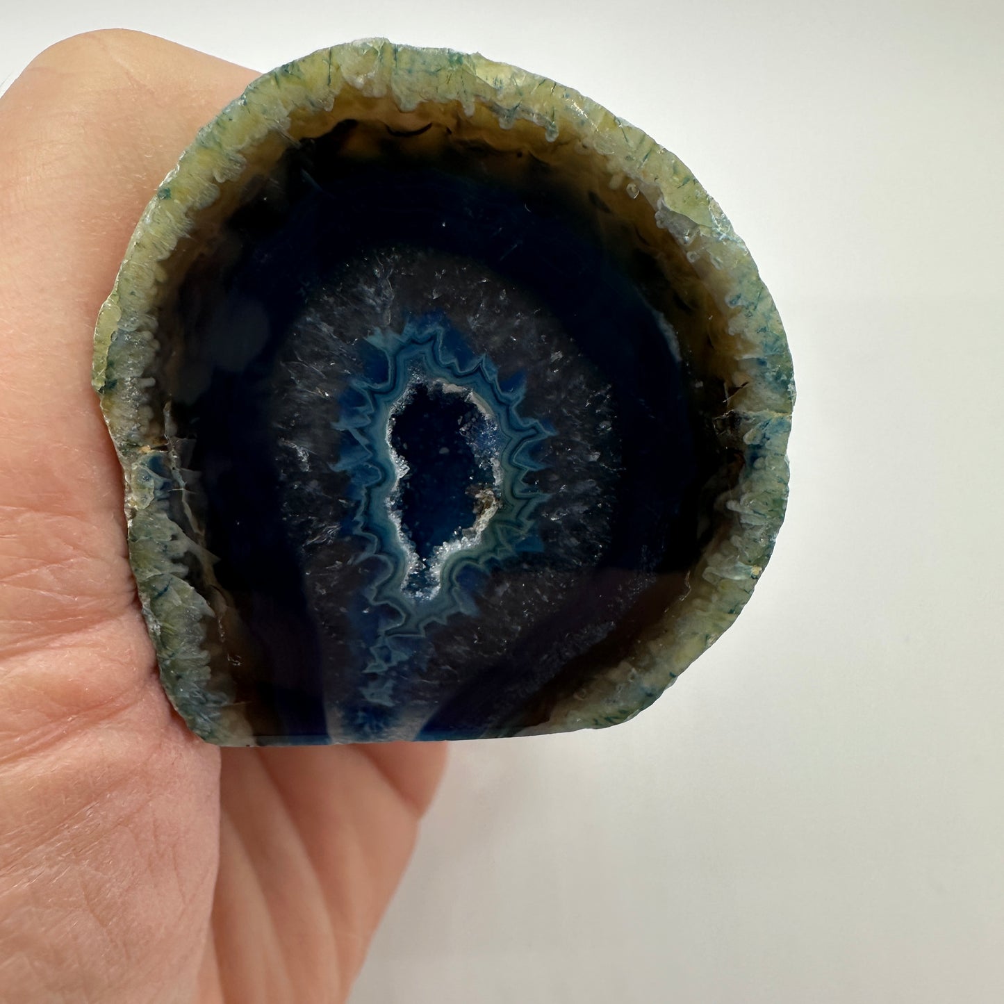 Enchanting Blue Agate Geodes