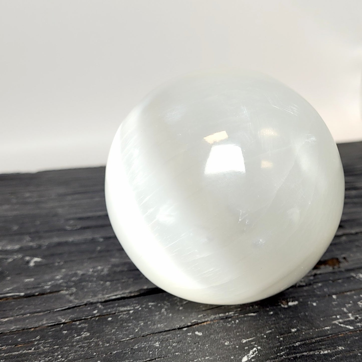 Large Selenite Sphere: Calm and Tranquillity