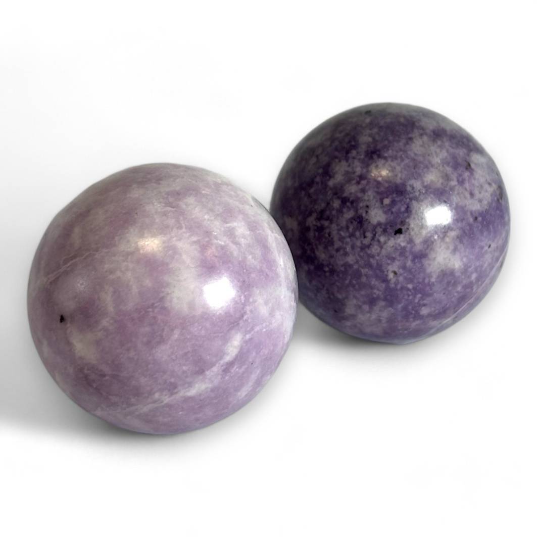 Magnificent Lepidolite Sphere: Serenity and Balance