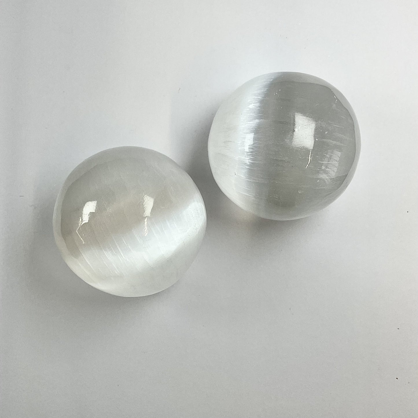 Selenite Sphere approximately 40mm (Reiki charged)